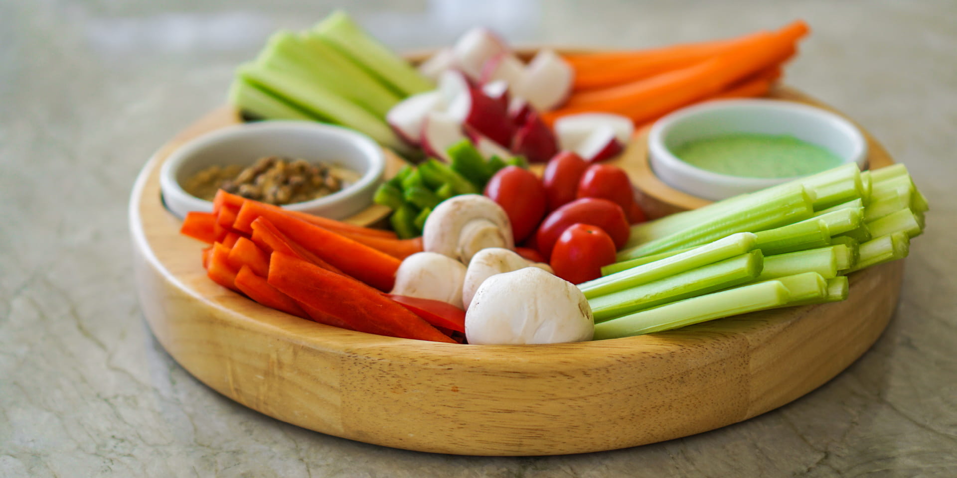 vegetable platter