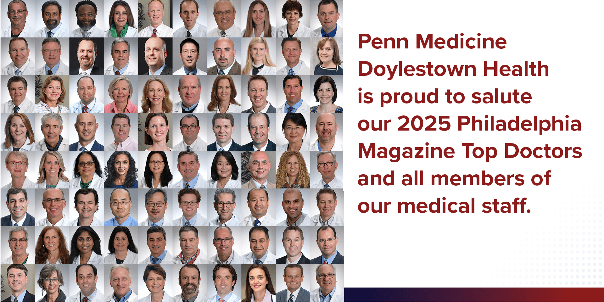 2025 Toc Docs' Headshots | Penn Medicine Doylestown Health